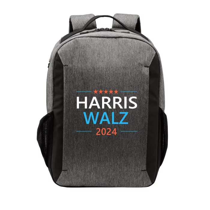 Harris Walz 2024 For President Patriotic Kamala Waltz Vector Backpack