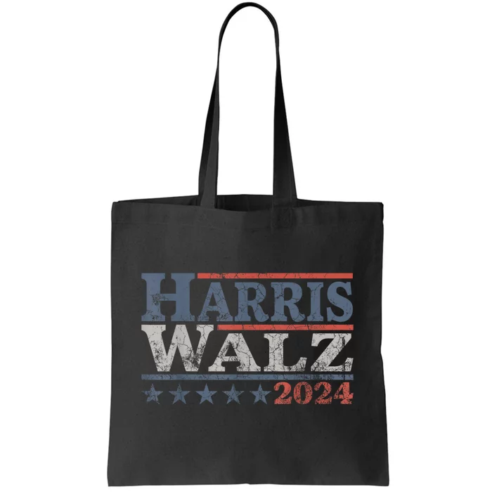 Harris Waltz 2024 Election Kamala Harris Tim Waltz Tote Bag