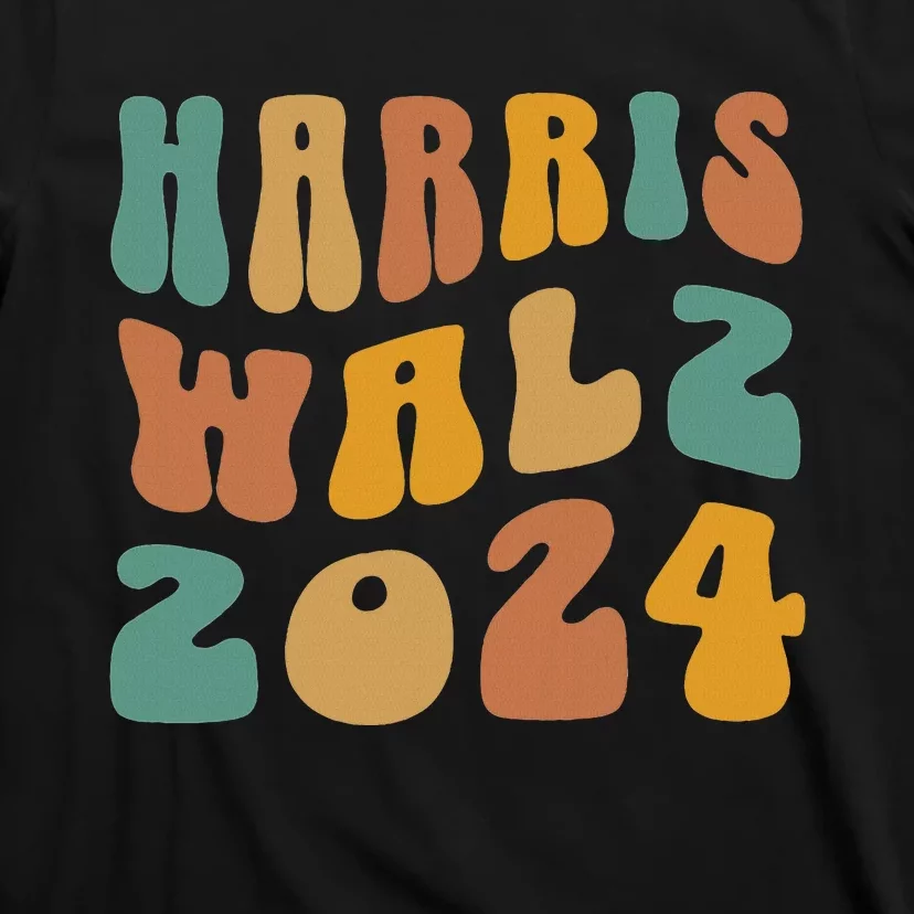 Harris Walz 2024 For President Kamala Harris Democrat T-Shirt