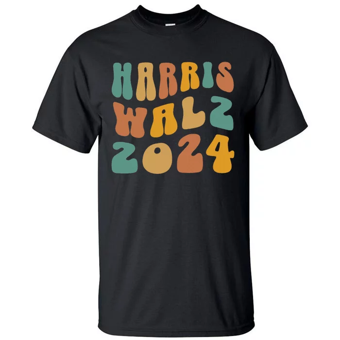 Harris Walz 2024 For President Kamala Harris Democrat Tall T-Shirt