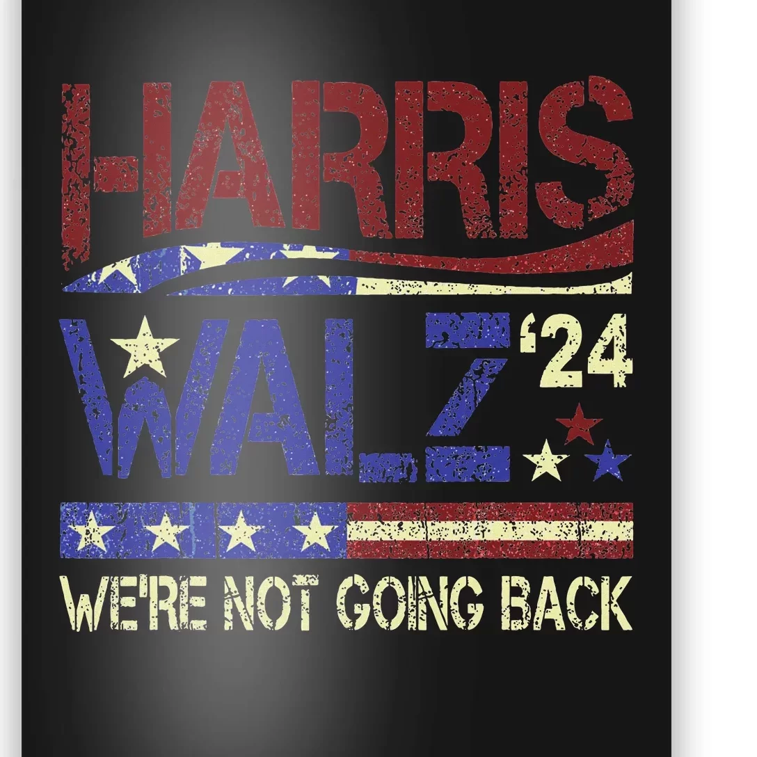 Harris Walz 2024 Kamala Harris 2024 Tim Walz 2024 Usa Flag Poster