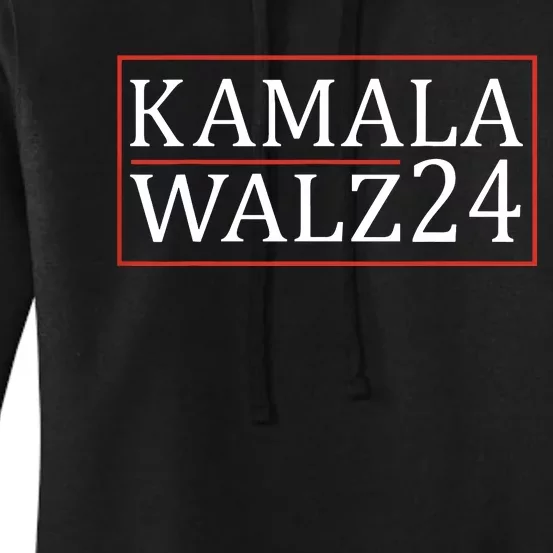 Harris Waltz 2024 Kamala Harris Tim Waltz 2024 Women's Pullover Hoodie