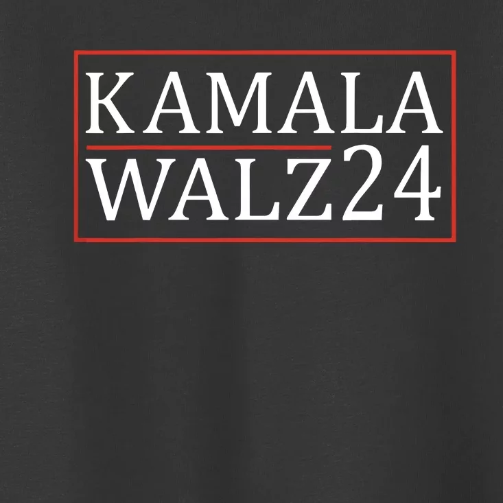 Harris Waltz 2024 Kamala Harris Tim Waltz 2024 Toddler T-Shirt