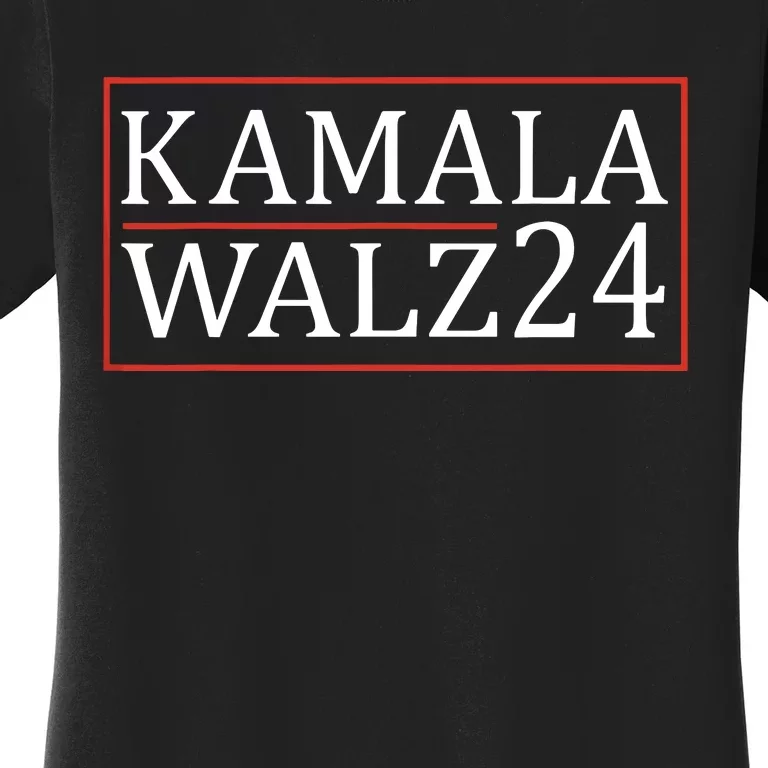 Harris Waltz 2024 Kamala Harris Tim Waltz 2024 Women's T-Shirt