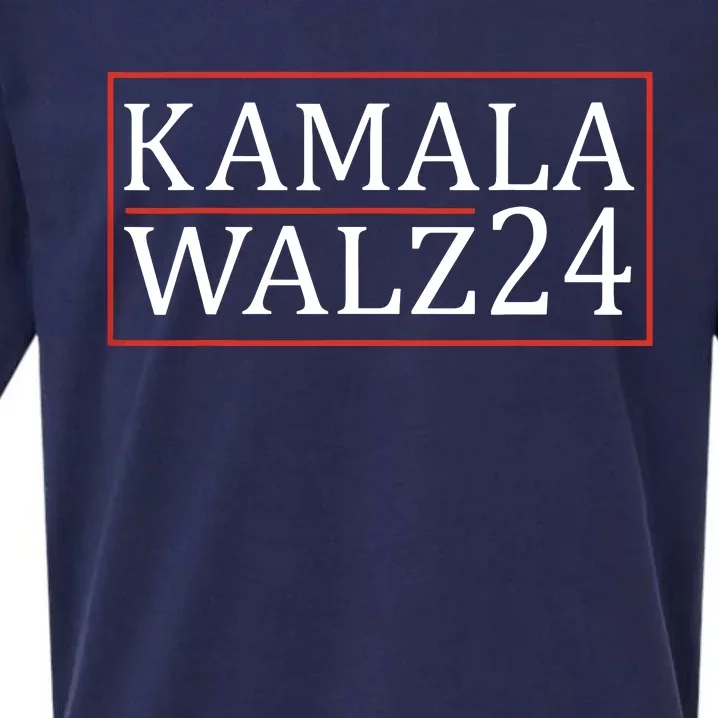 Harris Waltz 2024 Kamala Harris Tim Waltz 2024 Sueded Cloud Jersey T-Shirt