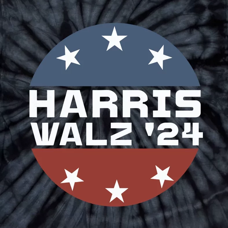 Harris Walz 2024 Campaign For President Patriotic Kamala Tie-Dye T-Shirt