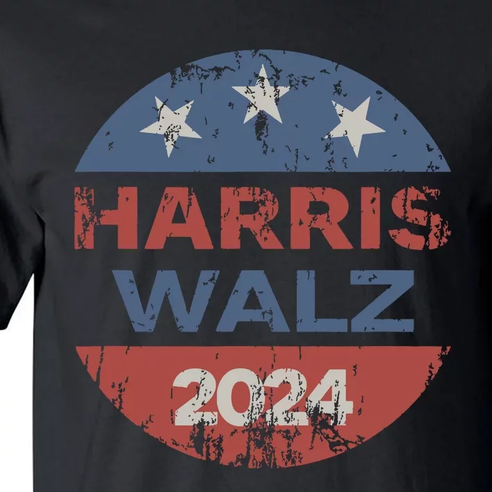 Harris Walz 2024 Election Kamala Harris Tim Waltz 2024 Tall T-Shirt