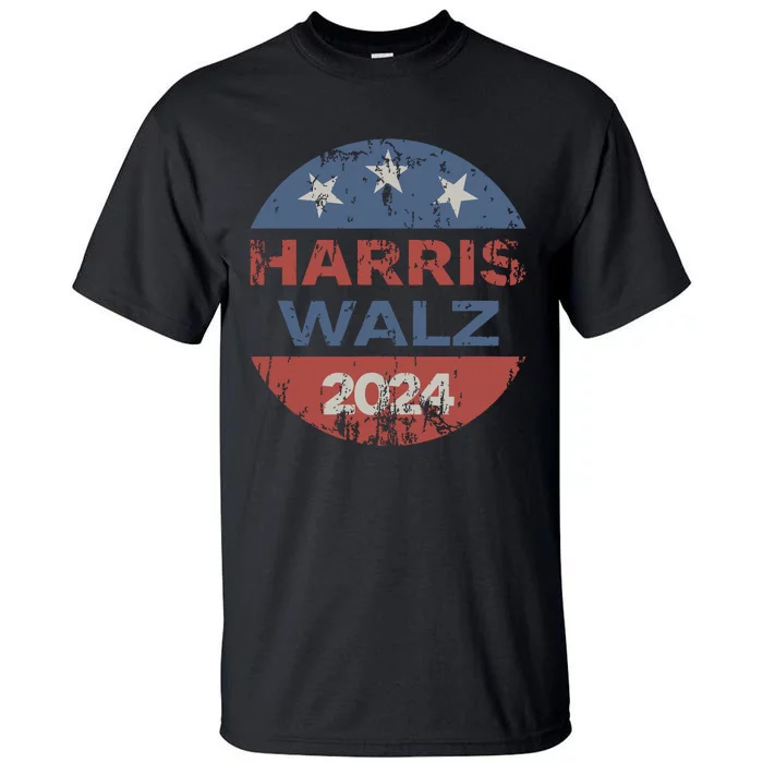 Harris Walz 2024 Election Kamala Harris Tim Waltz 2024 Tall T-Shirt