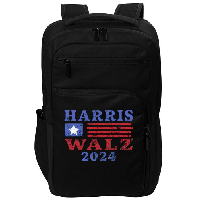 Harris Waltz 2024 Election Kamala Harris Tim Waltz 2024 Impact Tech Backpack