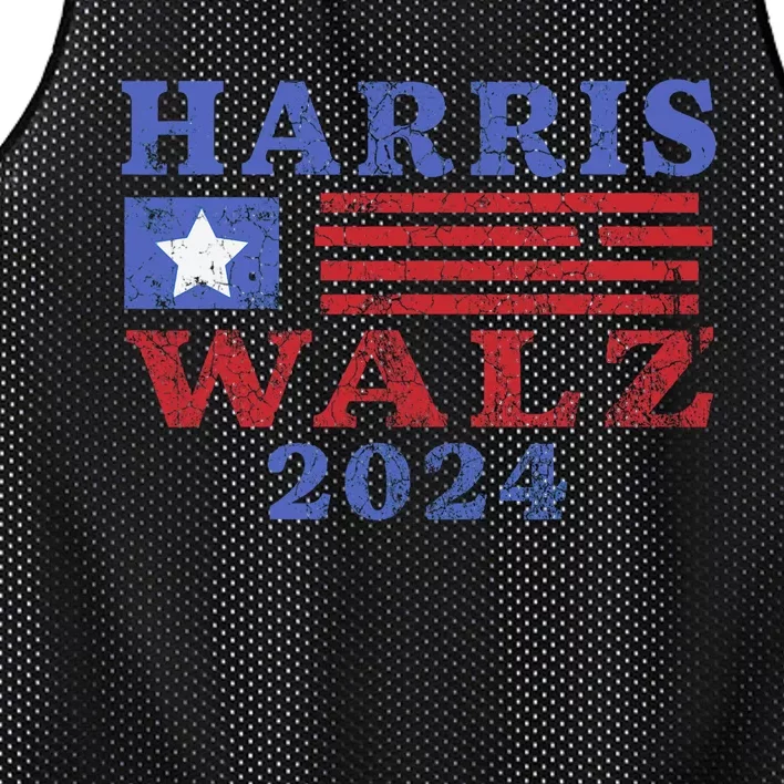 Harris Waltz 2024 Election Kamala Harris Tim Waltz 2024 Mesh Reversible Basketball Jersey Tank