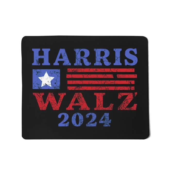 Harris Waltz 2024 Election Kamala Harris Tim Waltz 2024 Mousepad