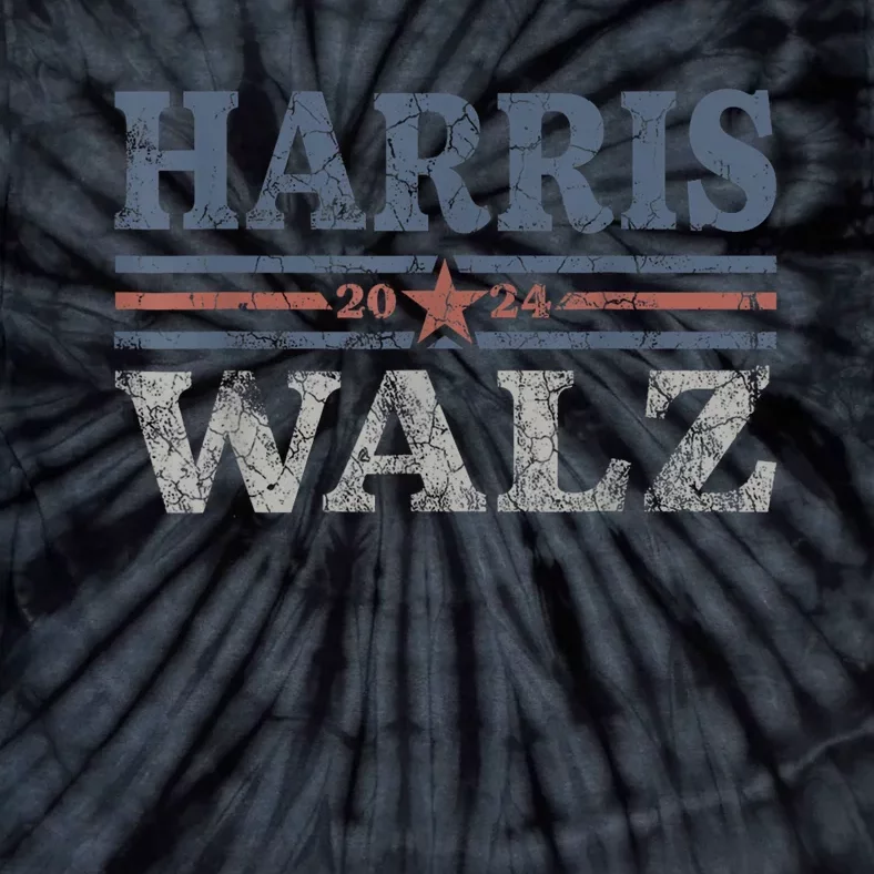 Harris Waltz 2024 Election Kamala Harris Tim Waltz 2024 Tie-Dye T-Shirt