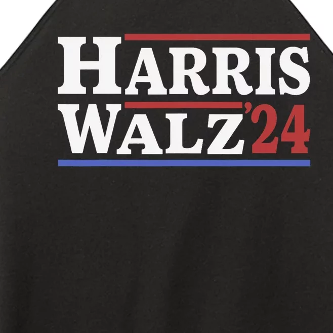 Harris Waltz 2024 Election Kamala Harris Tim Waltz 2024 Women’s Perfect Tri Rocker Tank