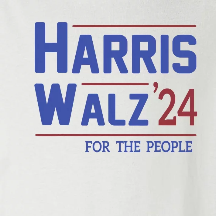 Harris Walz 2024 Election Kamala Harris Tim Waltz 2024 Toddler Long Sleeve Shirt