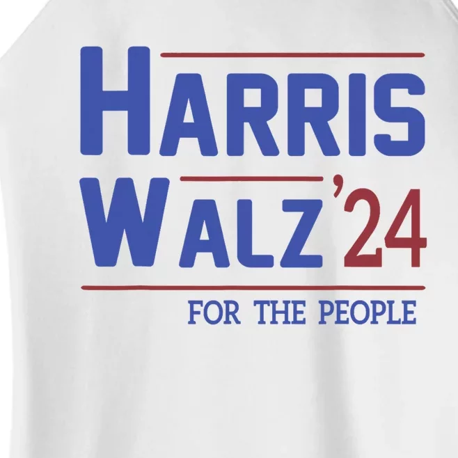 Harris Walz 2024 Election Kamala Harris Tim Waltz 2024 Women’s Perfect Tri Rocker Tank