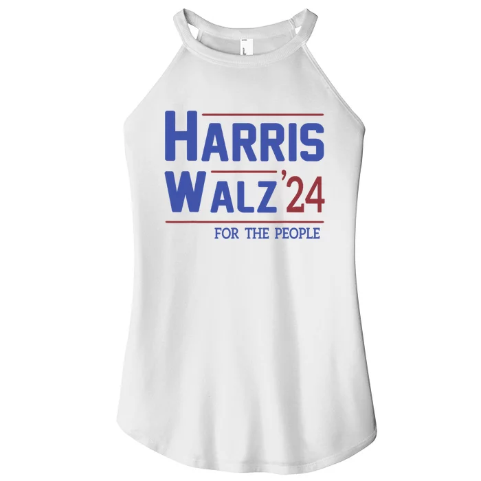 Harris Walz 2024 Election Kamala Harris Tim Waltz 2024 Women’s Perfect Tri Rocker Tank