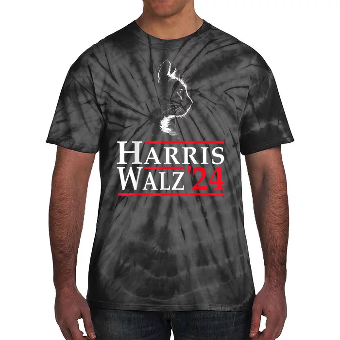 Harris Waltz 2024 Election Kamala Harris Tim Waltz 2024 Tie-Dye T-Shirt