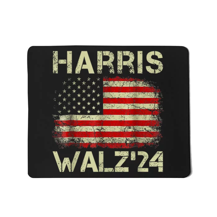 Harris Walz 2024 Make America Kind Again Harris Waltz Quote Mousepad