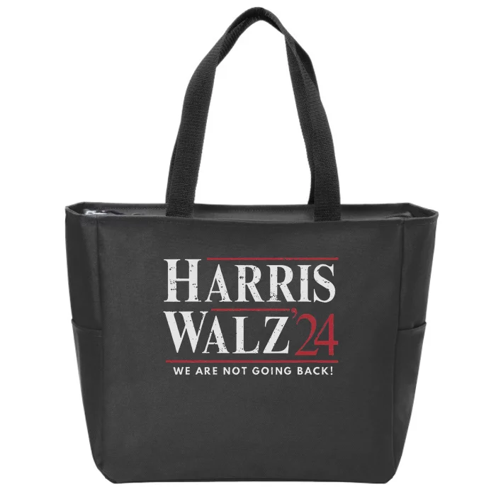 Harris Walz 24 Zip Tote Bag