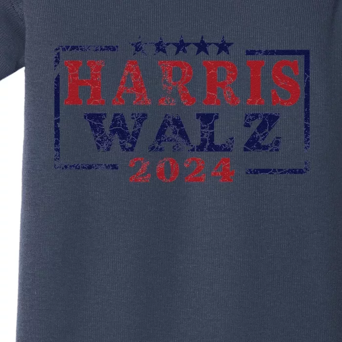 Harris Waltz 2024 Election Kamala Harris Tim Waltz 2024 Baby Bodysuit