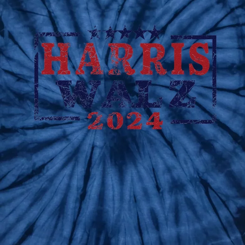 Harris Waltz 2024 Election Kamala Harris Tim Waltz 2024 Tie-Dye T-Shirt