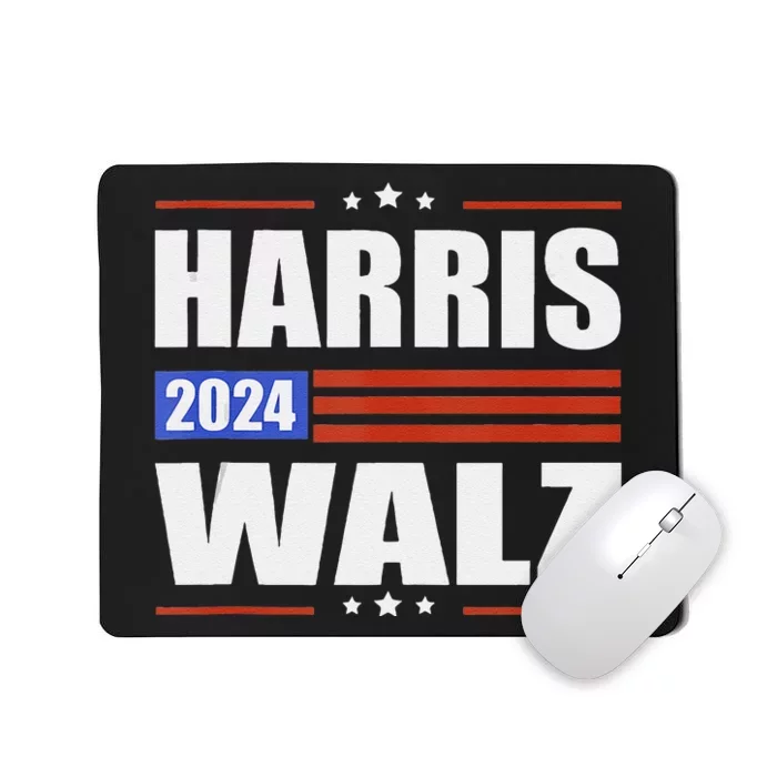 Harris Waltz 2024  Kamala Harris Tim Waltz 2024 Mousepad