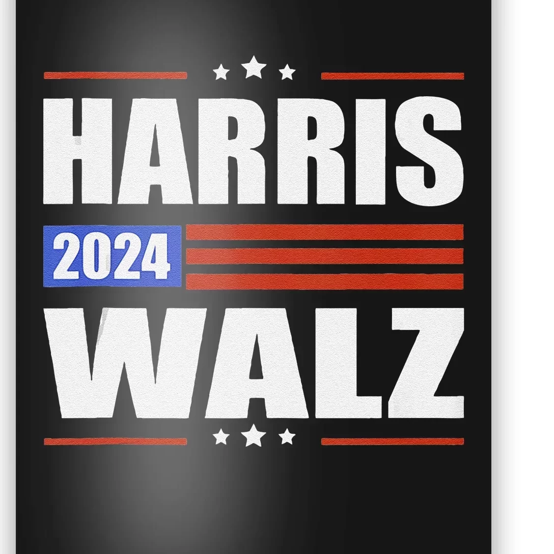 Harris Waltz 2024  Kamala Harris Tim Waltz 2024 Poster