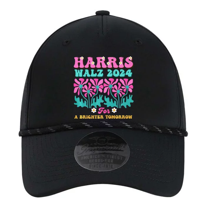 Harris Waltz 2024 For A Brighter Tomorrow Boho Aesthetic Joy Premium Performance The Dyno Cap