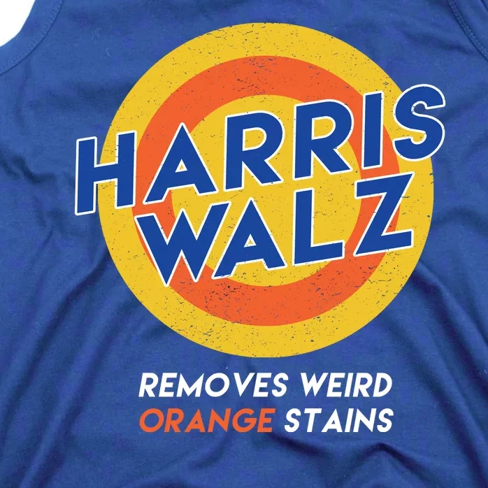 Harris Walz 2024 Removes Weird Orange Stains Funny Tank Top