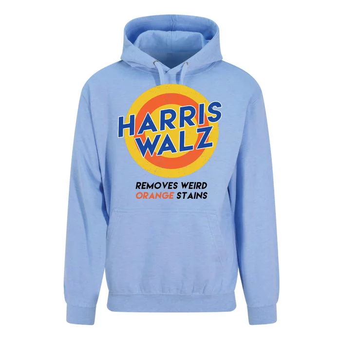 Harris Walz 2024 Removes Weird Orange Stains Funny Unisex Surf Hoodie