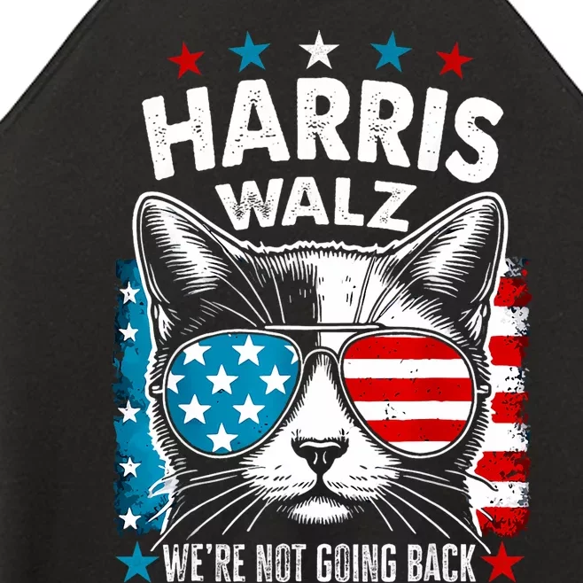 Harris Waltz 2024 Election Harris Waltz WeRe Not Going Back Women’s Perfect Tri Rocker Tank