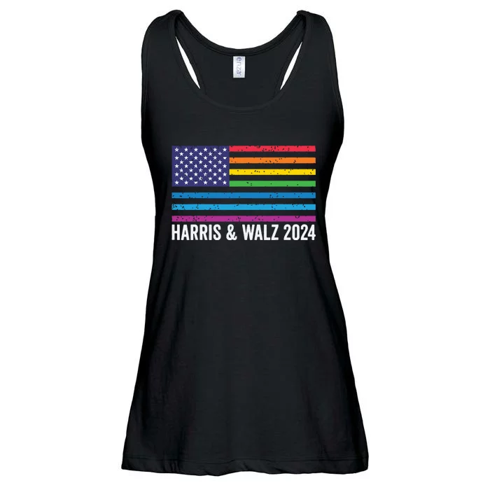 Harris Waltz 2024 Election Kamala Harris Tim Waltz 2024 Ladies Essential Flowy Tank