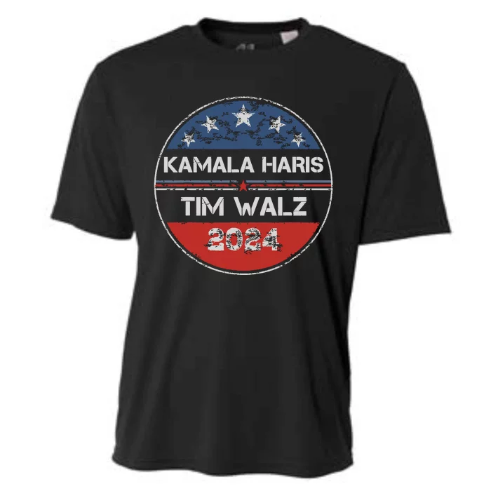 Harris Walz 2024 For President Patriotic Kamala Waltz 2024 Cooling Performance Crew T-Shirt