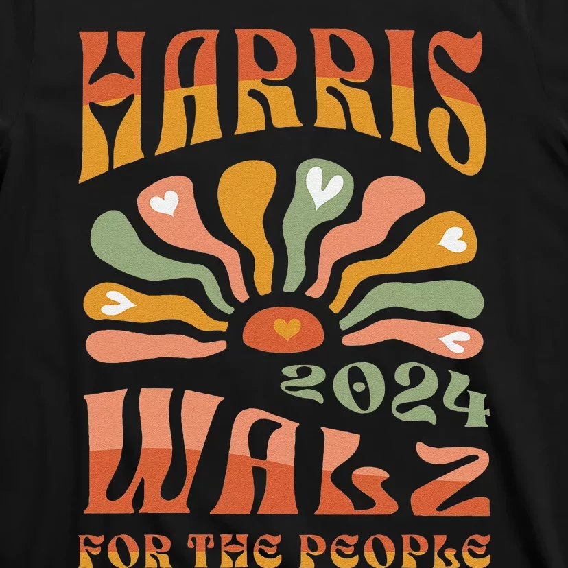 Harris Walz 2024 Election President Kamala Harris Tim Waltz T-Shirt