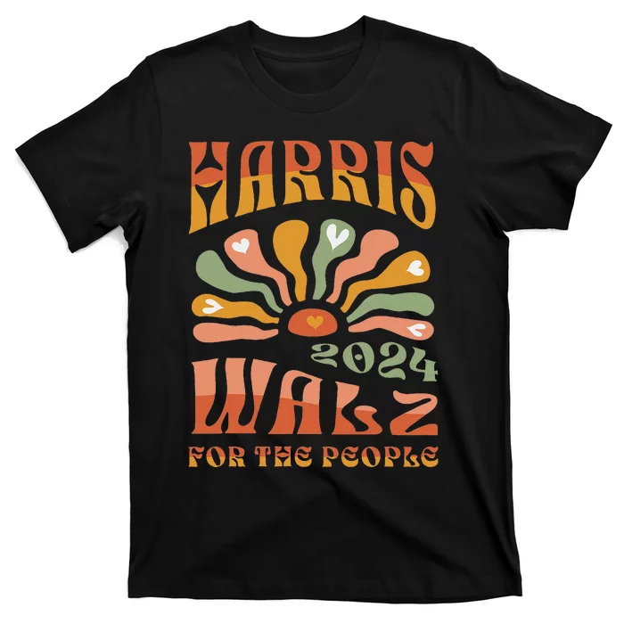 Harris Walz 2024 Election President Kamala Harris Tim Waltz T-Shirt