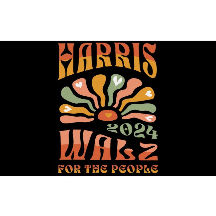 Harris Walz 2024 Election President Kamala Harris Tim Waltz Bumper Sticker