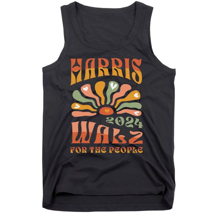 Harris Walz 2024 Election President Kamala Harris Tim Waltz Tank Top