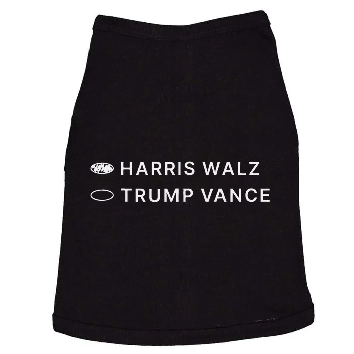 Harris Walz 2024 Kamala Funny Ballot Paper Voting Prosecutor Doggie Tank