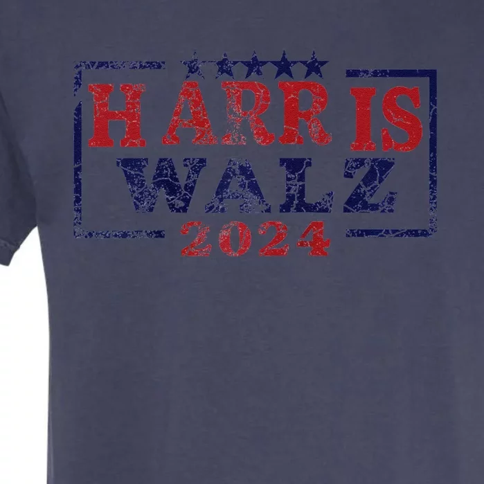 Harris Waltz 2024 Election Kamala Harris Tim Waltz 2024 Raglan Garment-Dyed Heavyweight T-Shirt