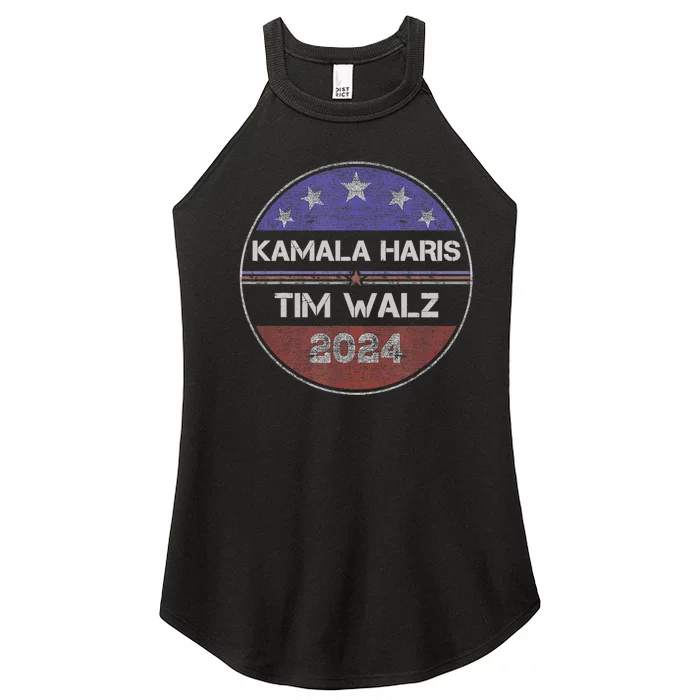 Harris Walz 2024 For President Patriotic Kamala Waltz 2024 Women’s Perfect Tri Rocker Tank