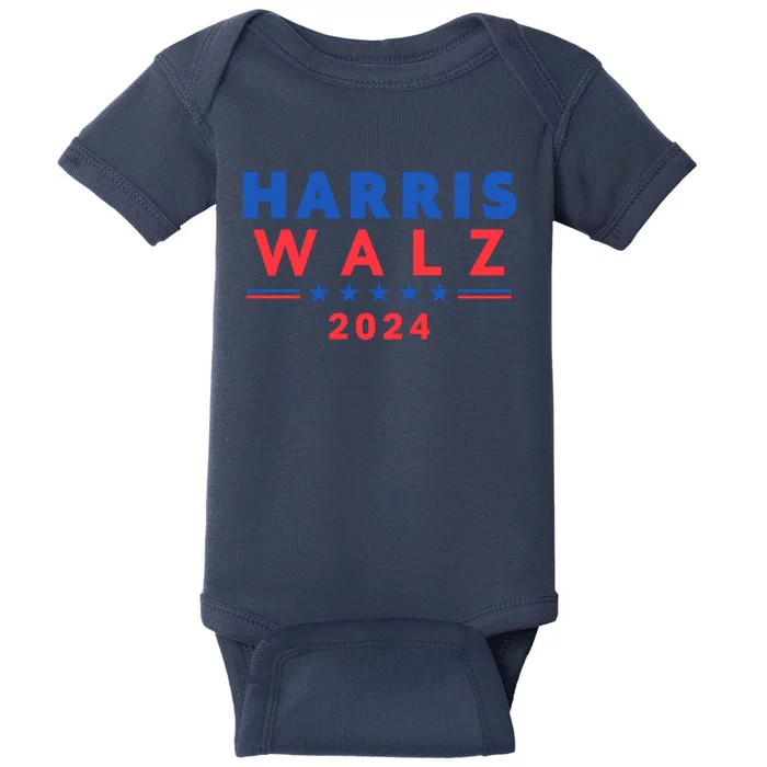 Harris Walz 2024 Election Baby Bodysuit