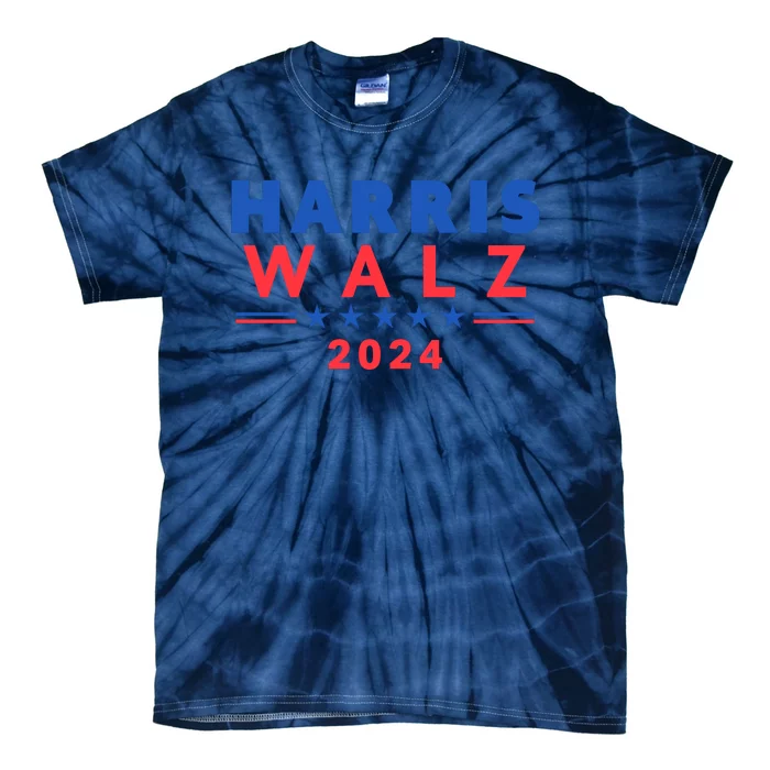 Harris Walz 2024 Election Tie-Dye T-Shirt