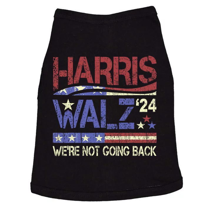 Harris Walz 2024 Kamala Harris 2024 Tim Walz 2024 Usa Flag Doggie Tank