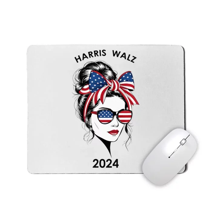 Harris Waltz 24 Election Kamala Harris Tim Waltz 2024 Mousepad