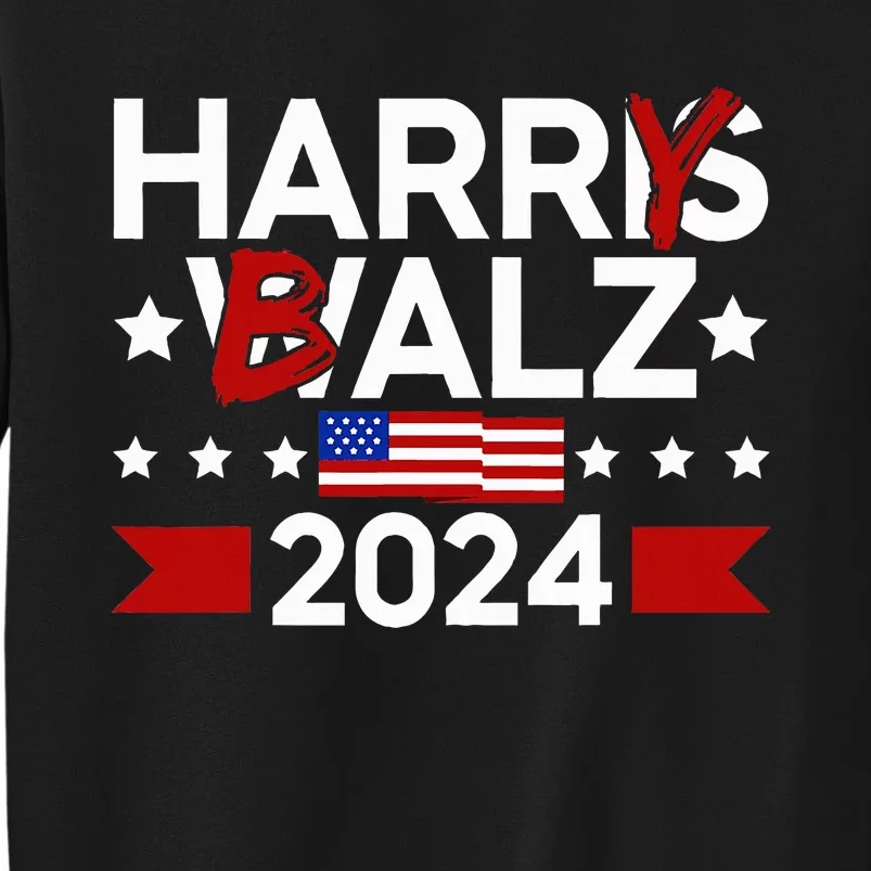 Harris Walz 24 Harry Balz 2024 Meme Democratics Vote Sweatshirt