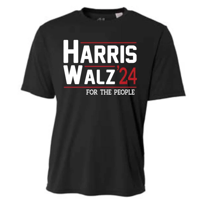 Harris Walz 2024 President American Kamala Harris Waltz Cooling Performance Crew T-Shirt