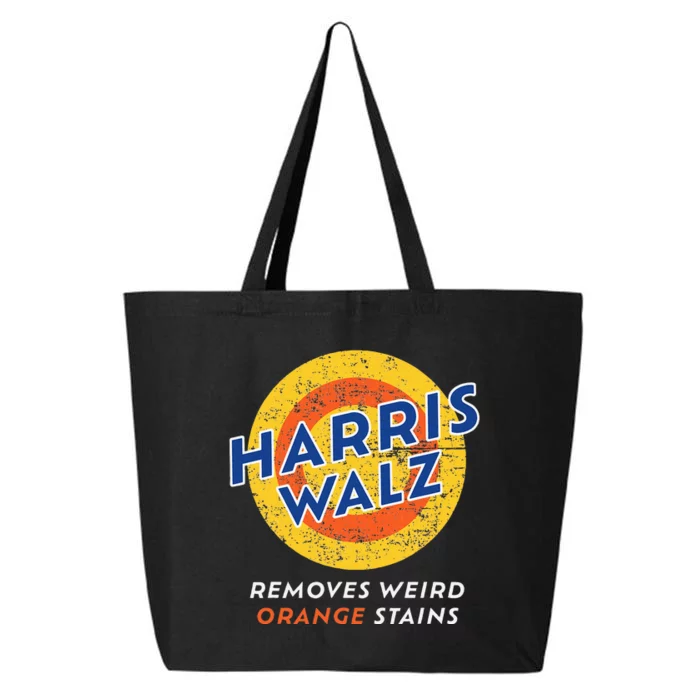 Harris Walz 2024 Waltz Removes Weird Orange Stains 25L Jumbo Tote