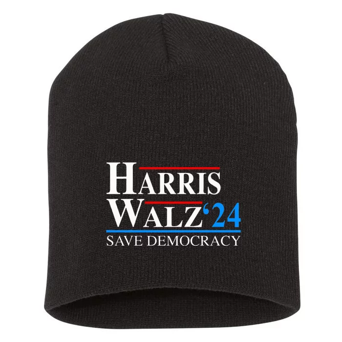 Harris Waltz 2024 Vice President Kamala Harris Tim Walz 2024 Short Acrylic Beanie