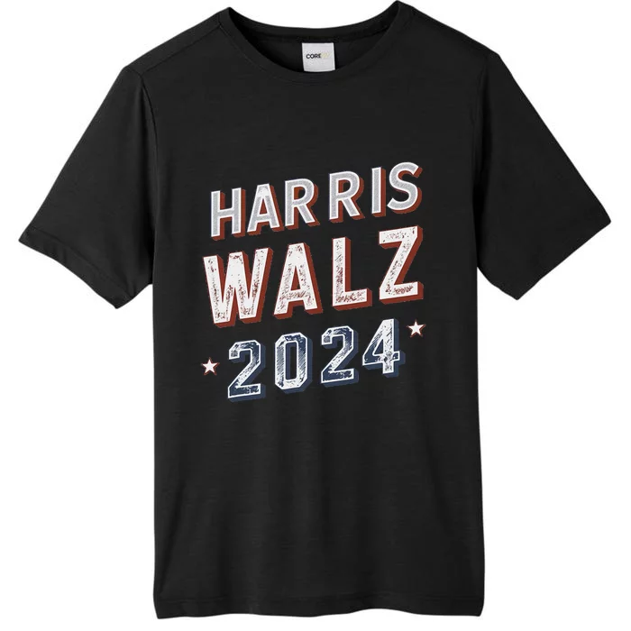 Harris Walz 2024 Election Ticket ChromaSoft Performance T-Shirt