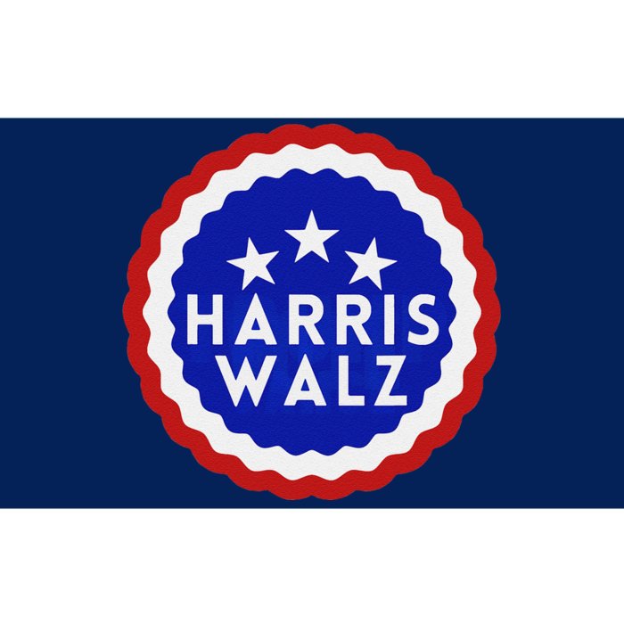 Harris Walz 2024 Kamala Harris 2024 Tim Walz 2024 Usa Flag Bumper Sticker